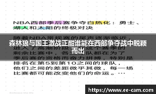 森林狼与国王激战正酣谁能在西部争夺战中脱颖而出